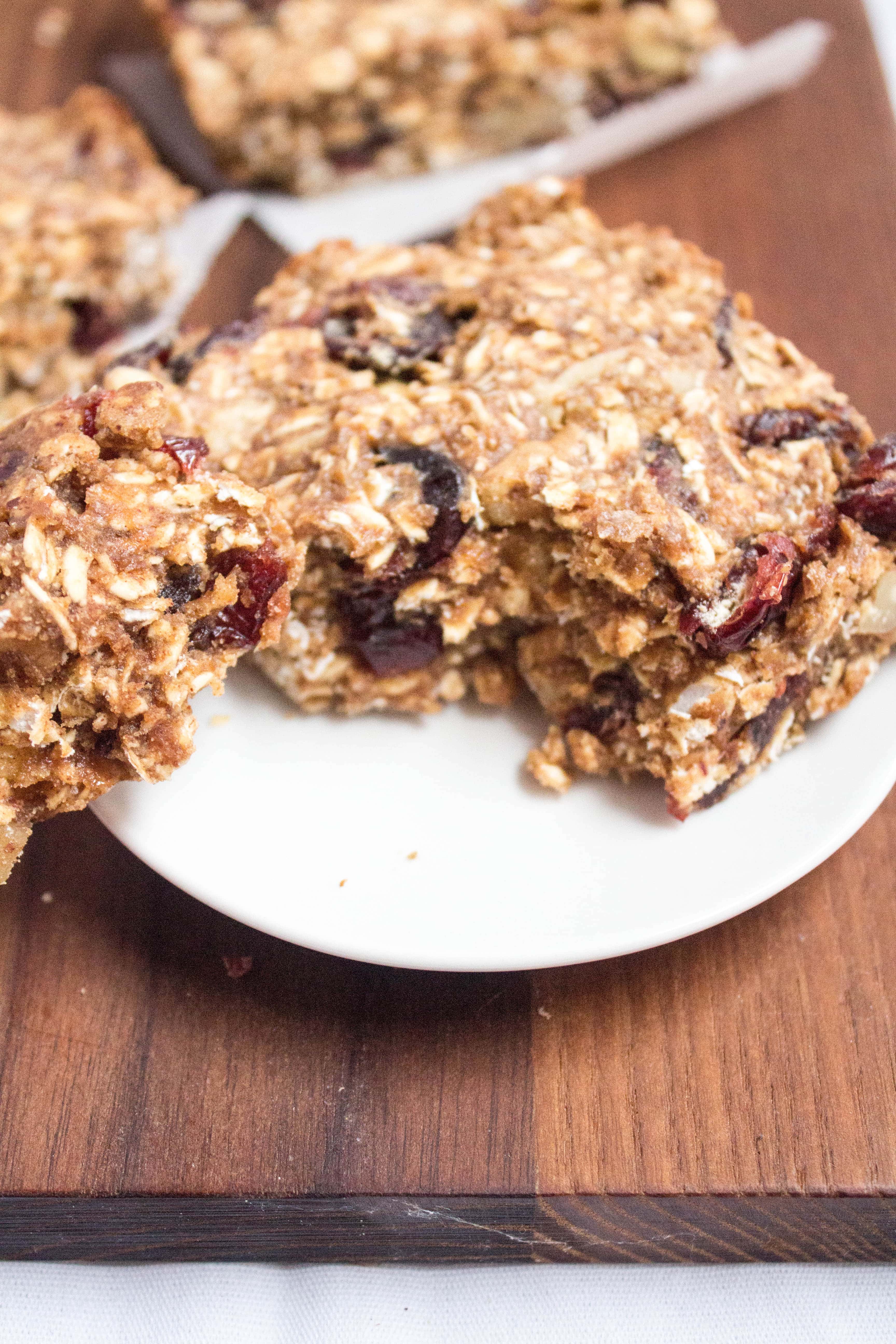 Vegan & Gluten Free Granola Bars Gluten Free Recipe
