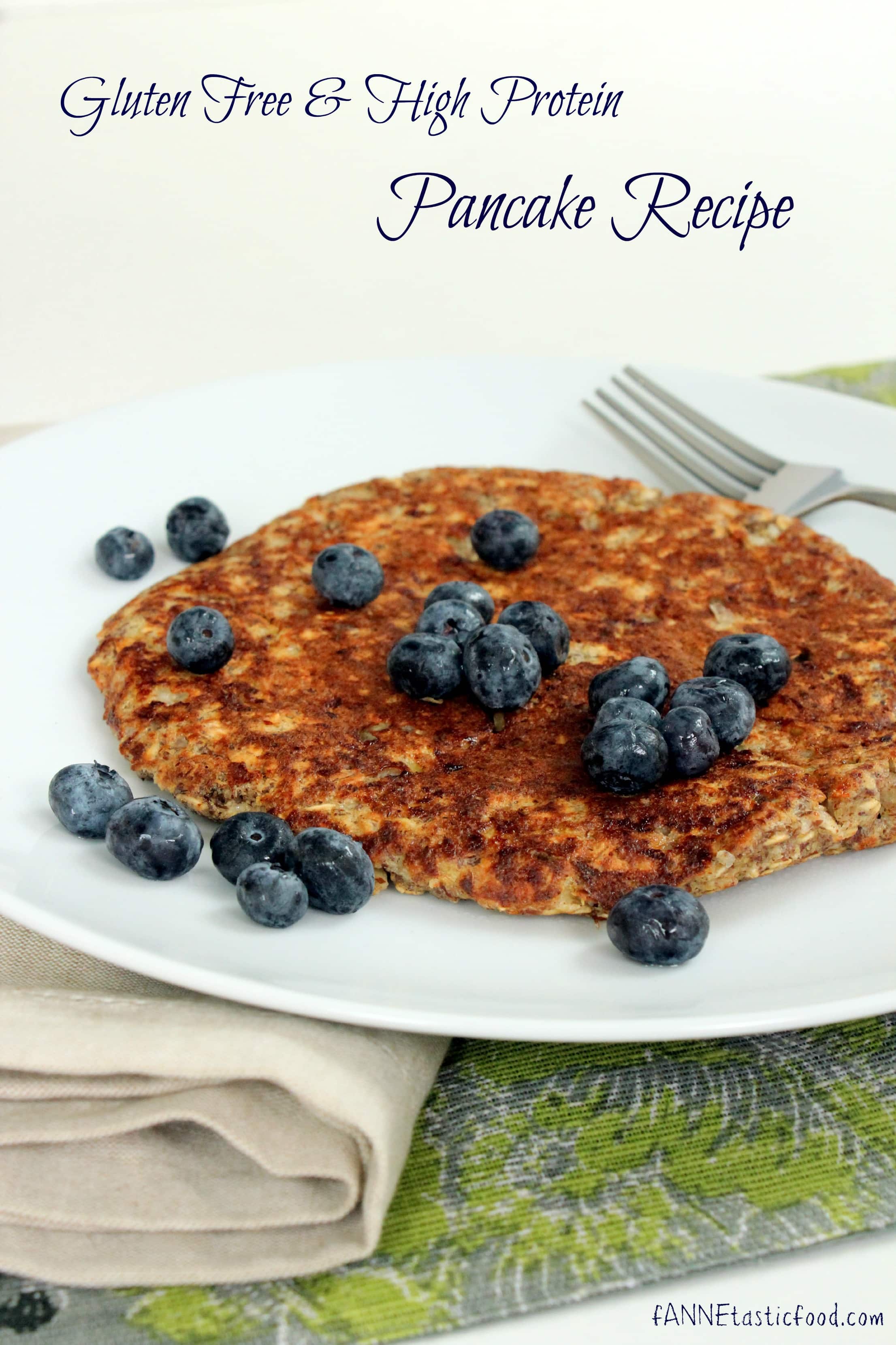 Gluten Free, High Protein Pancake Recipe | Quick and Easy