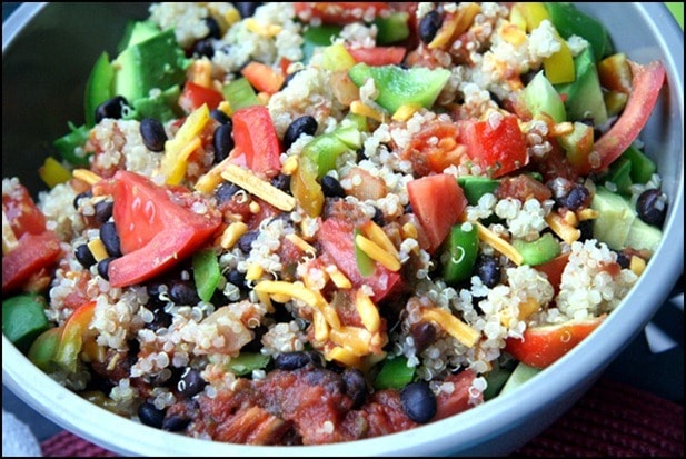 quinoa taco salad