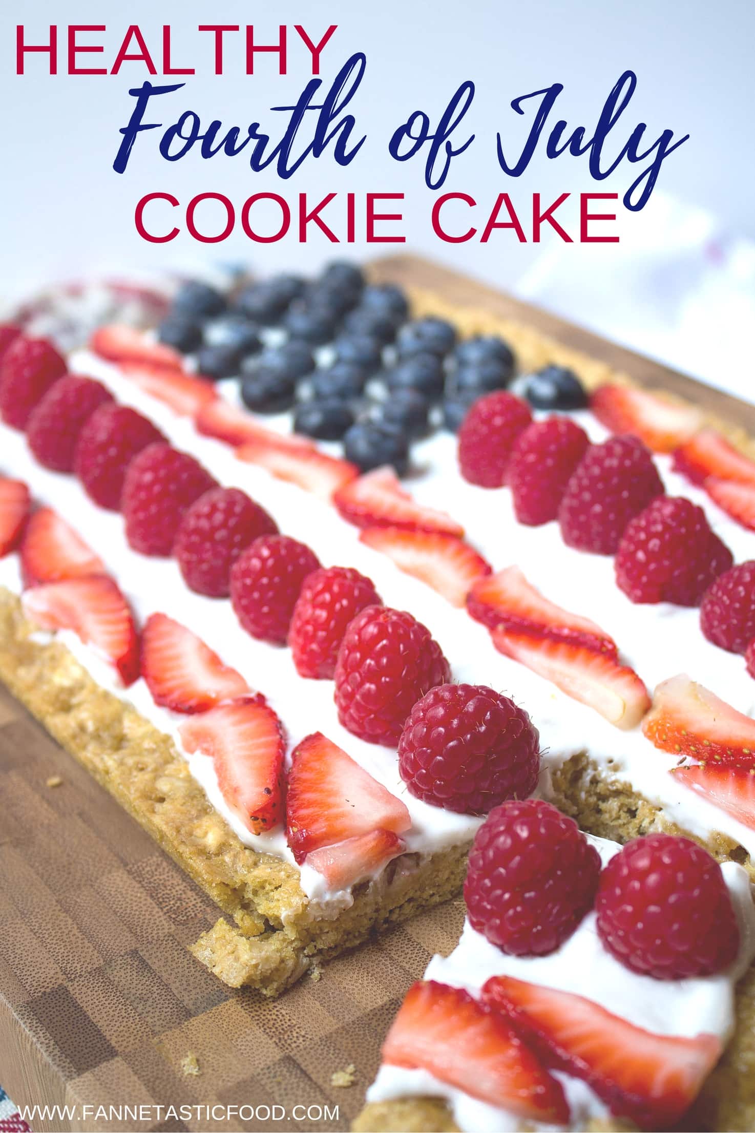 Fourth Of July Cookie Cake 1 