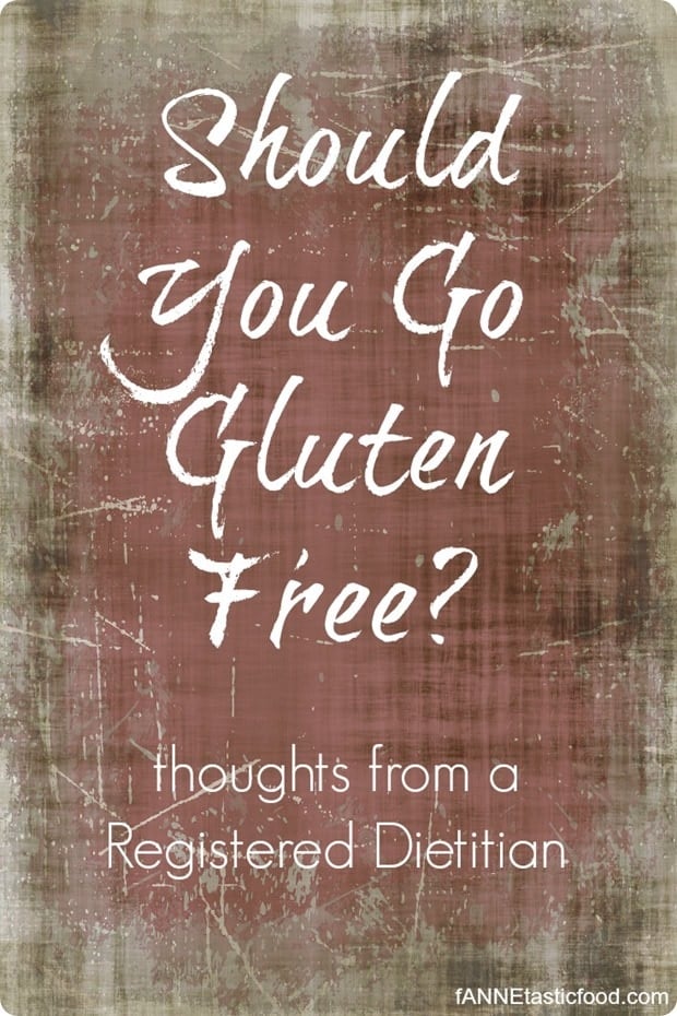 should i go gluten free