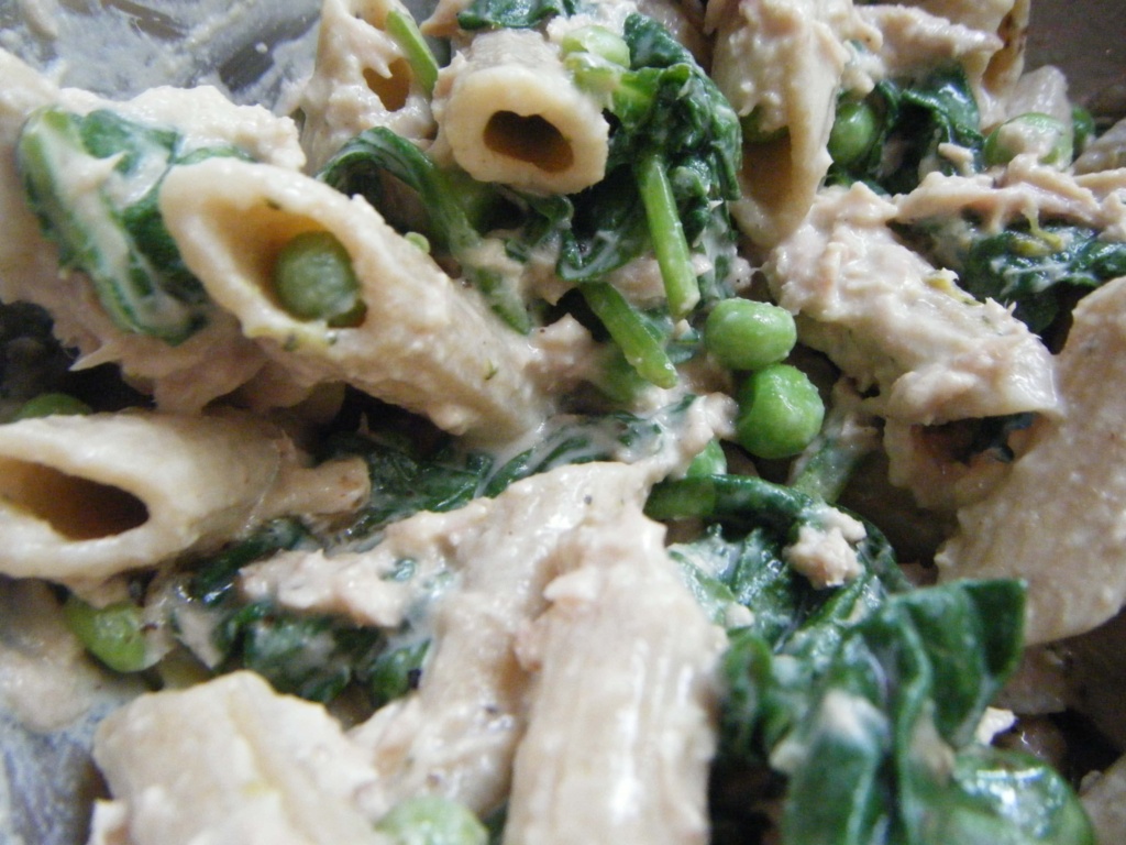 Tuna and Veggie Pasta Salad food