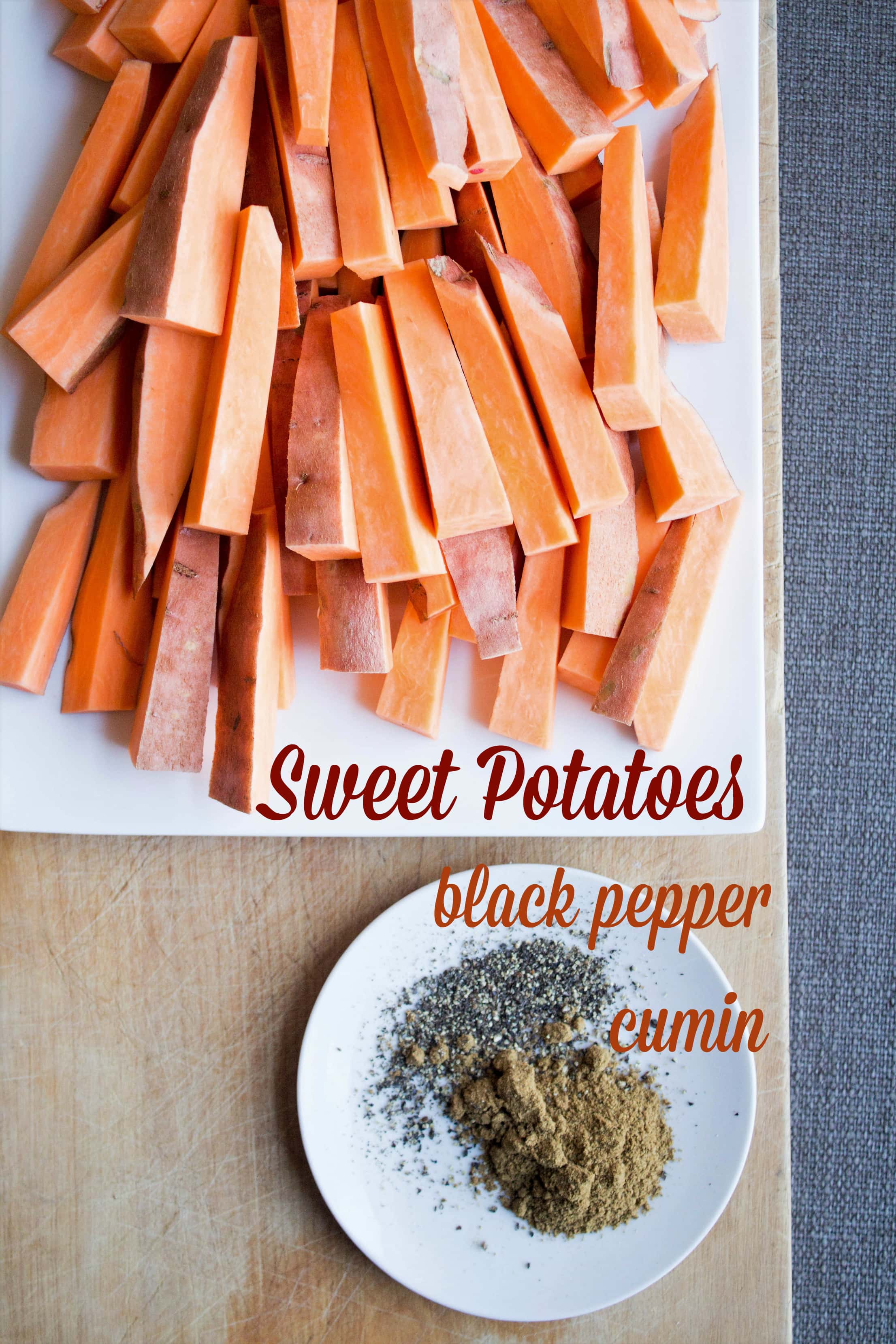 Baked Sweet Potato Fries Recipe MexicanStyle food