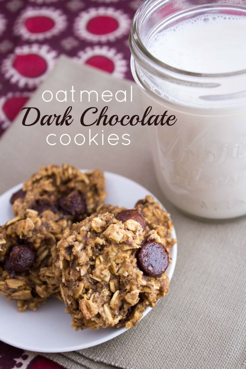 oatmeal dark chocolate cookies
