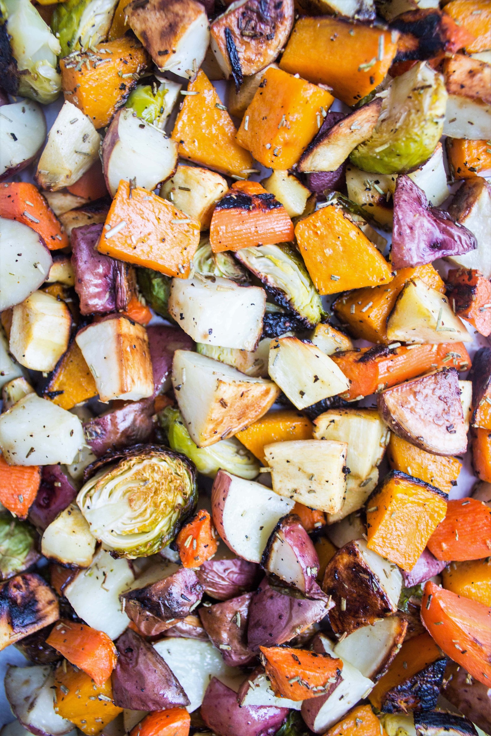 Herb & Garlic Roasted Vegetables Quick and Easy Side Dish