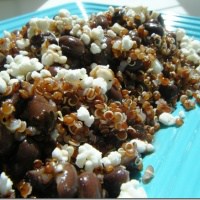 Black Bean, Feta & Quinoa Mess