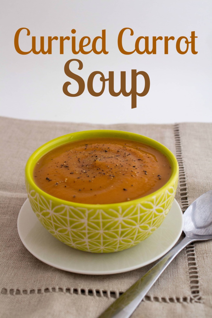 Curried Carrot Ginger Soup (Creamy, Flavorful & Vegan)