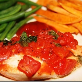 Tomato, Basil & Garlic Chicken