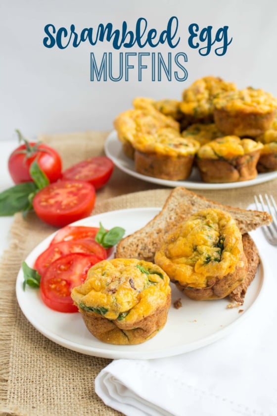 Healthy Egg Muffins with Veggies | Easy Meal Prep Breakfast