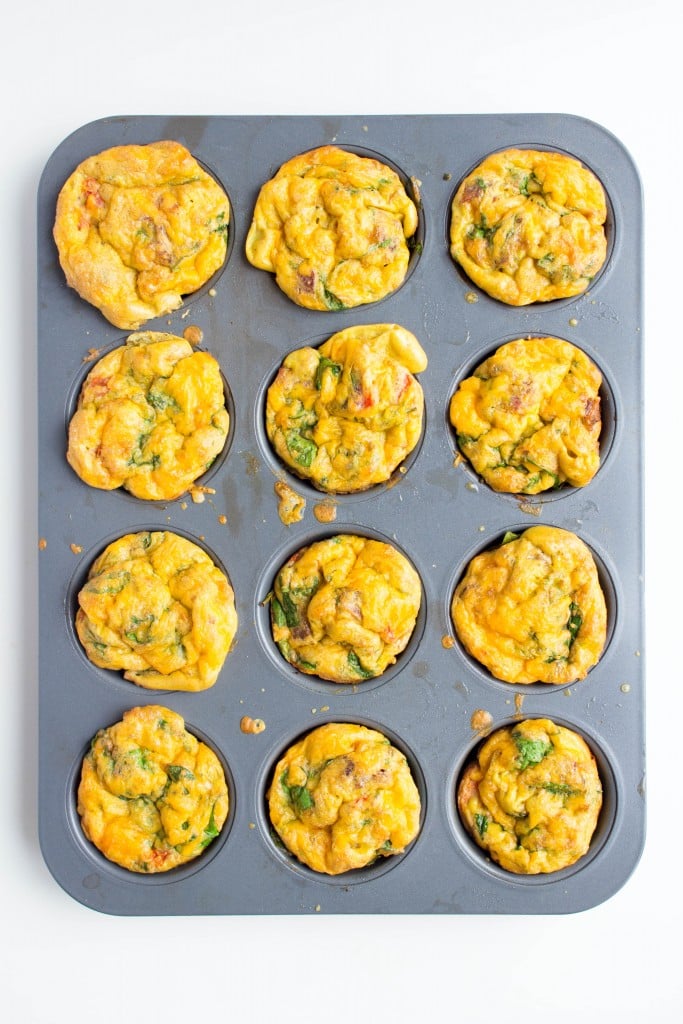 scrambled egg muffins baked healthy