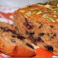 Blueberry Apple Cinnamon Yogurt Bread