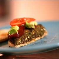 black bean veggie burgers