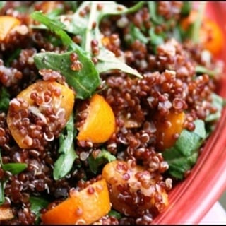 Zesty Kumquat Quinoa Salad (vegan)