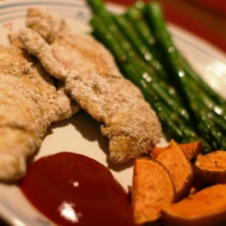 Healthy Diner-Style Chicken Fingers