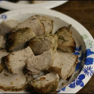 Roasted Marinated Pork Tenderloin