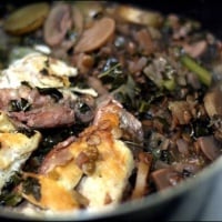 braised chicken with mushrooms