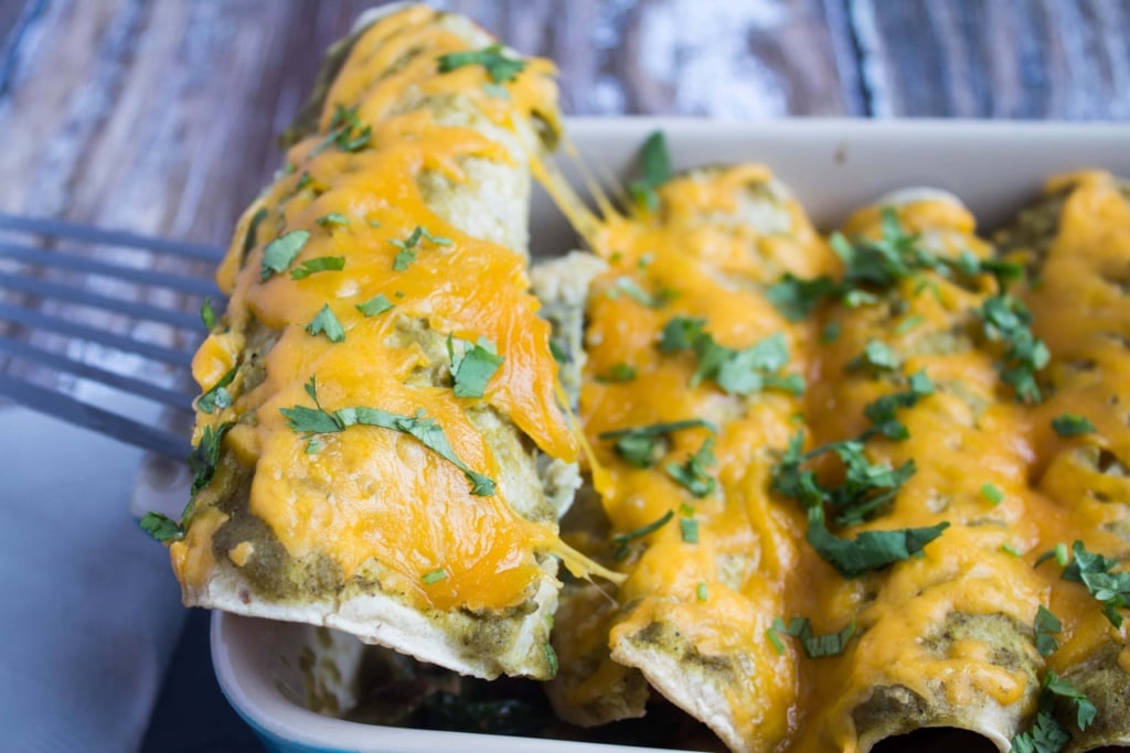 easy healthy vegetarian enchiladas