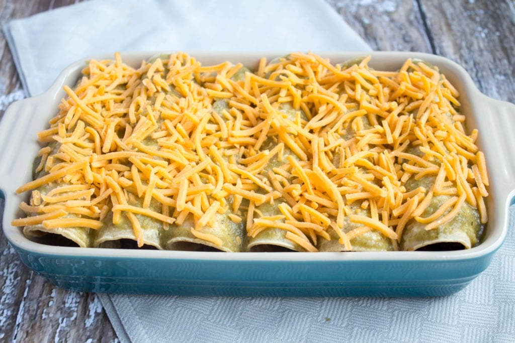 how to make healthy veggie enchiladas