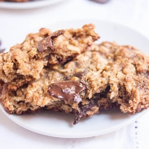 Chickpea Chocolate Chip Cookies Recipe