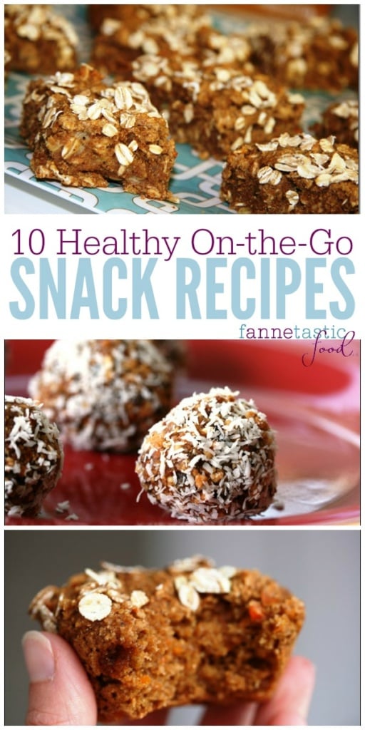 healthy on the go snack recipes