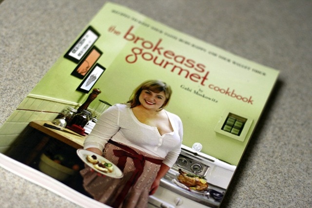 BrokeAss Gourmet Cookbook Review - fANNEtastic food | Registered ...