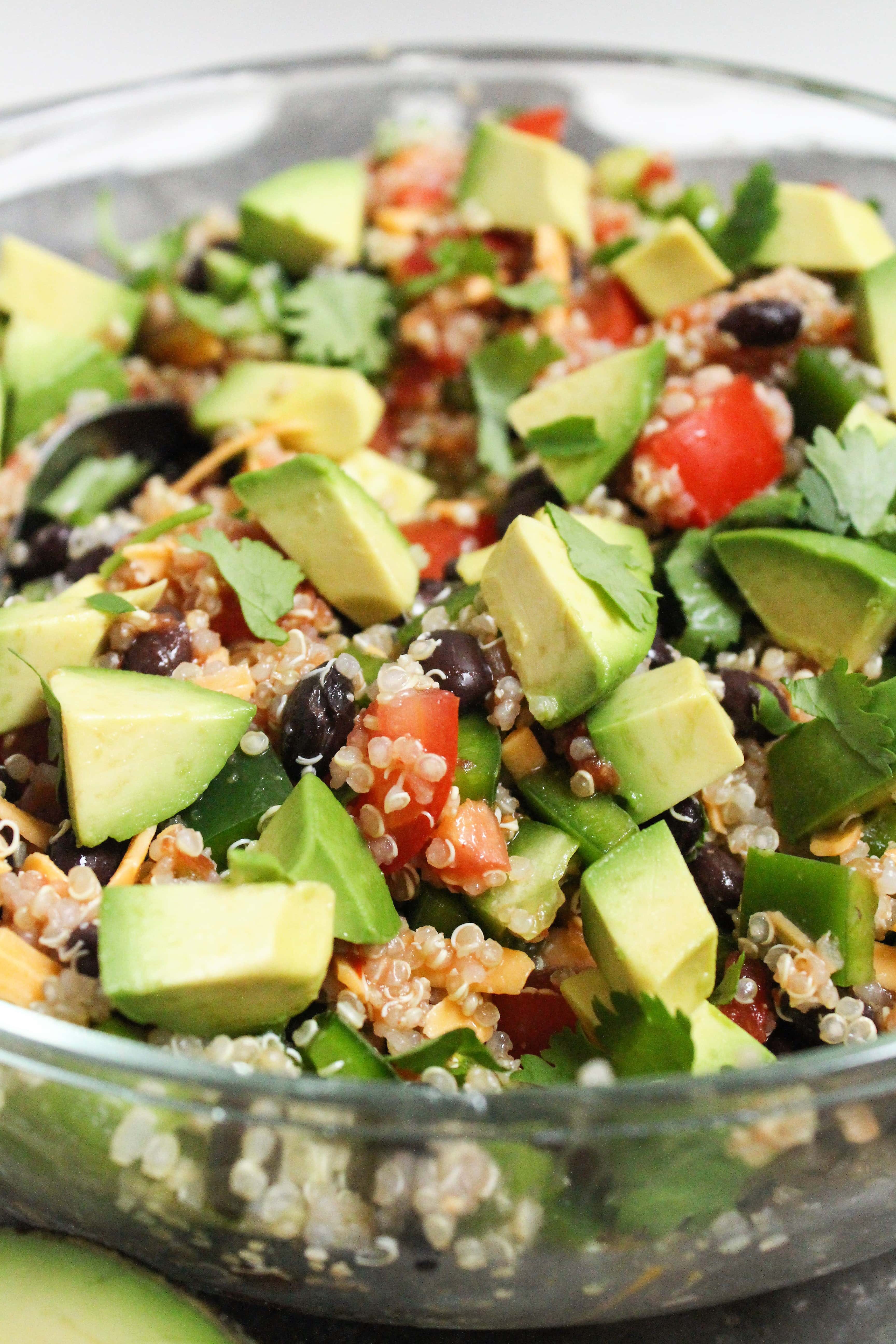 Quinoa Taco Salad - fANNEtastic food | Registered Dietitian Blog ...
