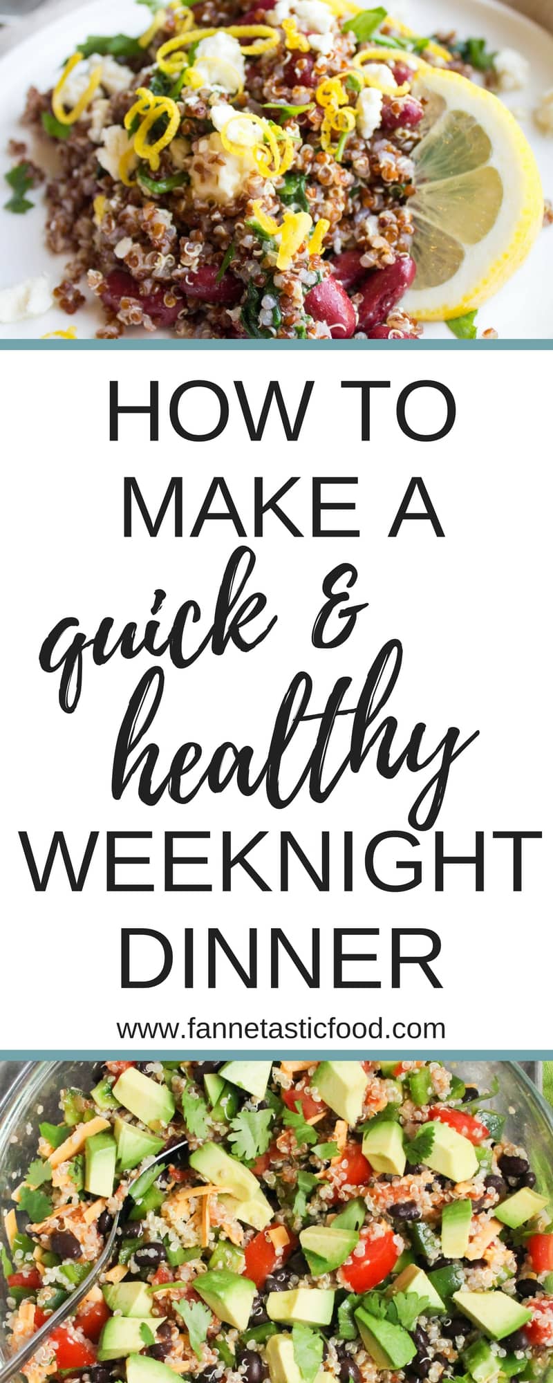 The last thing you want to think about after a long day at work is what to make for dinner - so here's your formula for a *super* quick and healthy weeknight dinner, no matter what you have in your fridge!