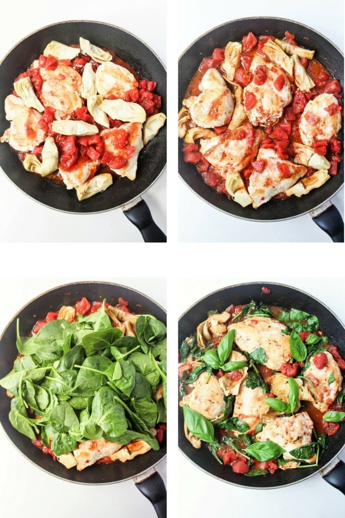 How to make Saucy Tomato & Artichoke Chicken