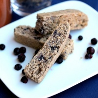 Wild Blueberry Biscotti