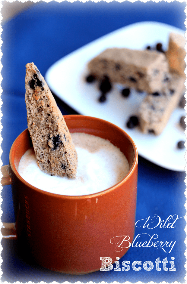 Whole Wheat Wild Blueberry Biscotti Recipe