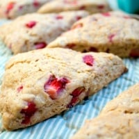 Vegan Strawberry Scones