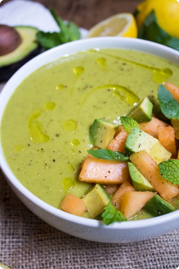 melon avocado soup recipe