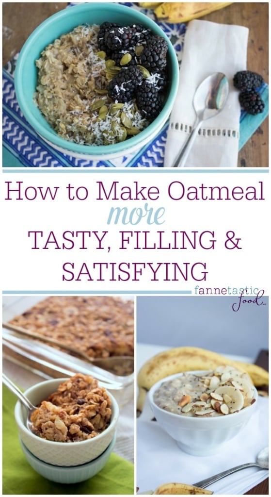 how to make oatmeal more filling