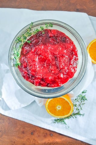 Easy Homemade Cranberry Sauce Recipe | No Refined Sugar