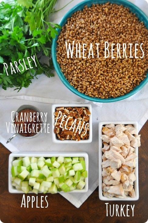 wheat berry salad ingredients