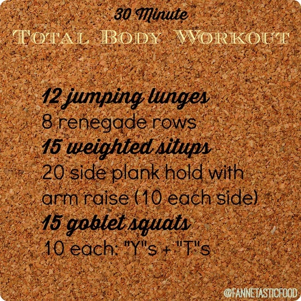 30 minute total body workout
