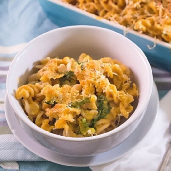 Butternut Squash Almond Milk Mac & Cheese