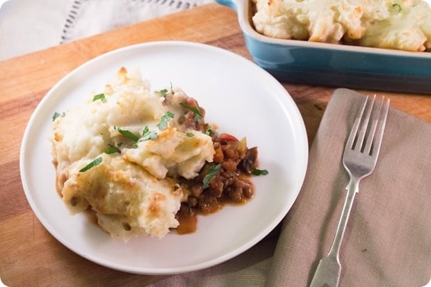 Vegan and Gluten Free Shepherd’s Pie