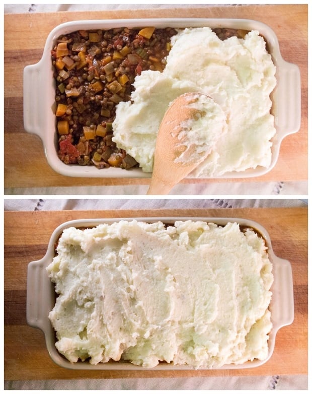 how to make vegan shepherds pie