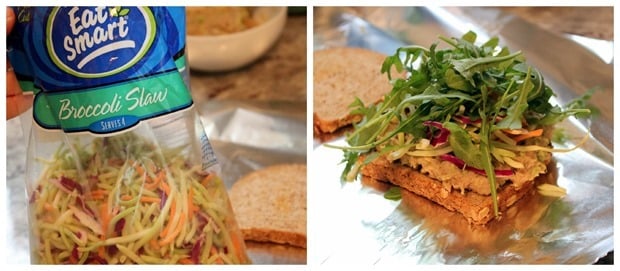 healthy tuna salad sandwich