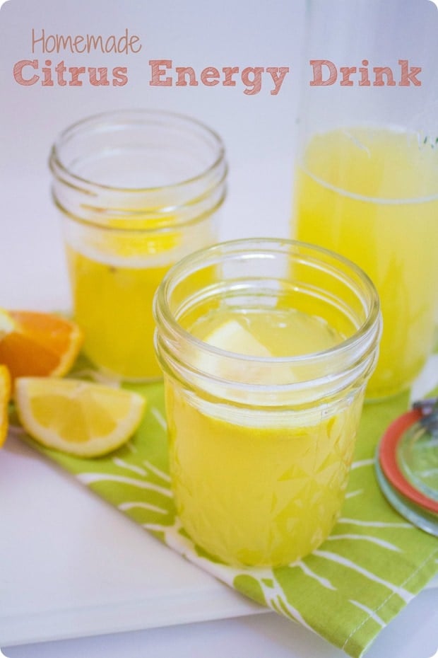 citrus homemade sports drink recipe