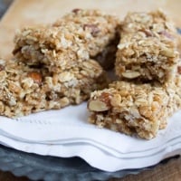 Savory Honey Mustard Granola Bar (no bake)