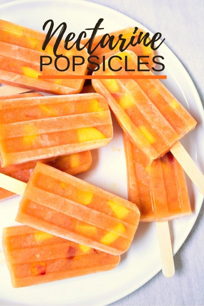Nectarine Popsicle recipe