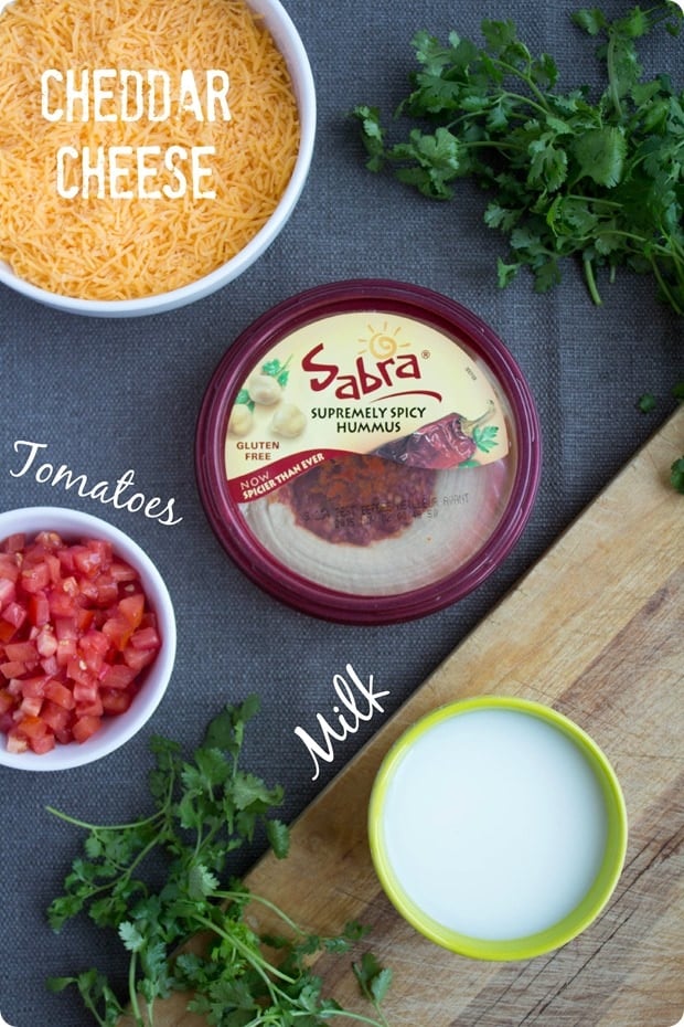 hummus queso ingredients
