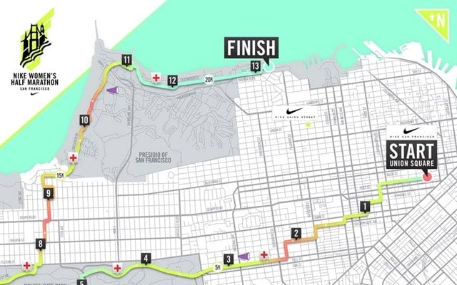 Ontslag Bijna verhaal Nike Women's Half Marathon San Francisco Race Recap - fANNEtastic food