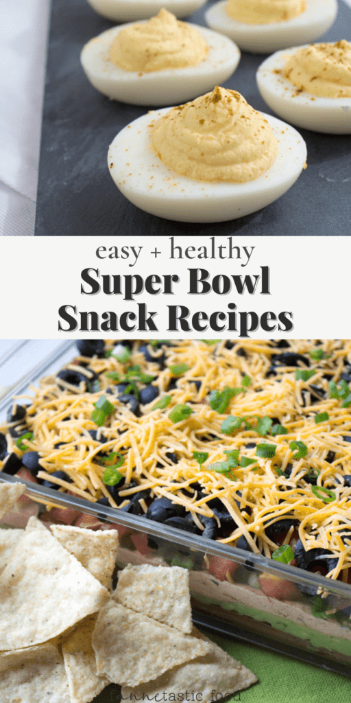 healthy super bowl snack recipes