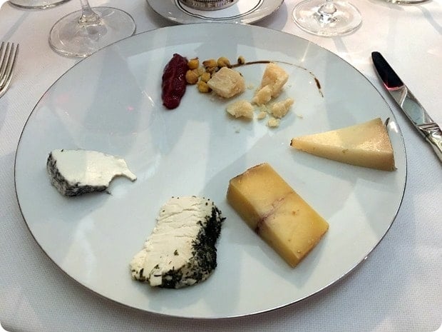 fancy cheese plate