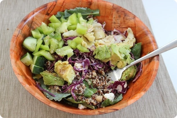 power salad grain bowl