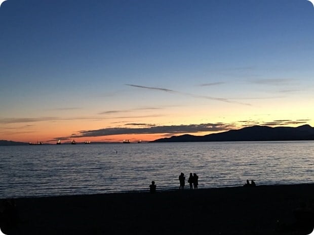 vancouver sunset