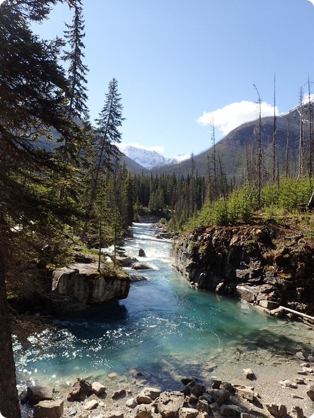 marble canyon kootenay national park